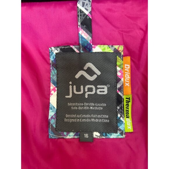 Jupa Ski Snowboard Jacket Girl's 16 Dridux Thermadux Waterproof Multicolored - Picture 8 of 11